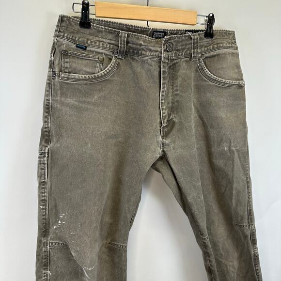 Kuhl Gray Vintage Distressed Ryder Straight Carpenter Pants 34X32 - Picture 7 of 16